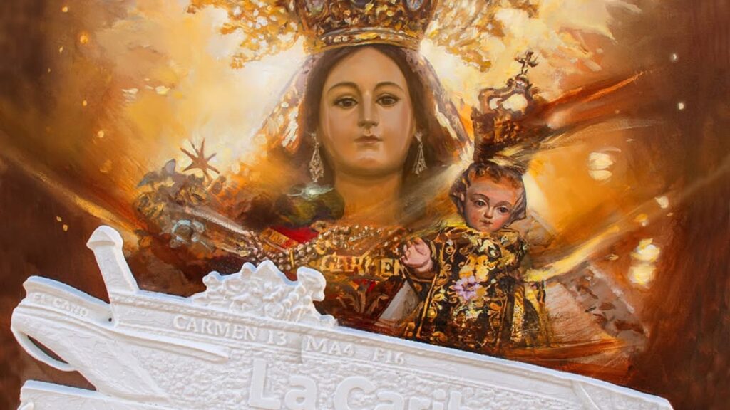 Cartel de la Feria en Honor a la Virgen del Carmen de La Carihuela 2026 en Torremolinos, del 15 al 19 de julio