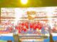 Celebración de España como campeona del mundo en Tres Cantos