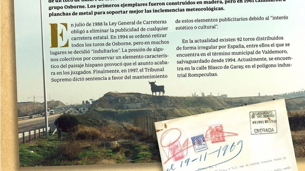 Portada de la revista Quinceval nº 18 con artículo sobre el Toro de Osborne de Valdemoro