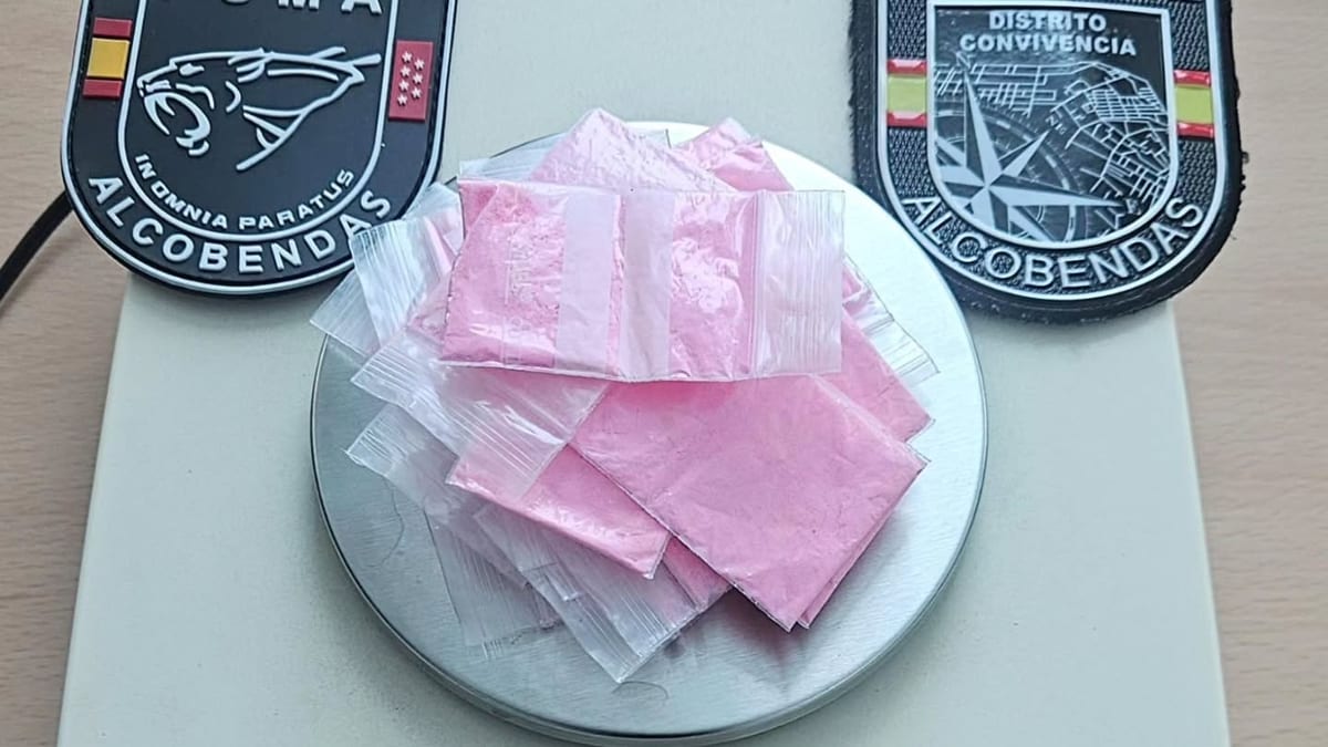 Operativo de la Policía Local de Alcobendas contra el tráfico de drogas