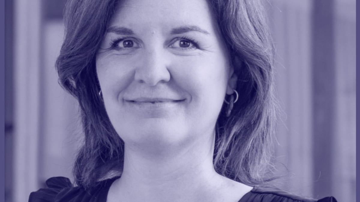 Iris Jugo, coordinadora general de Cáceres 2031, en la campaña #AboutEurope sobre el papel de la cultura en la construcción de Europa