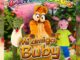Cartel del espectáculo Mi amiga Buby de Cantajuego con los personajes Coco y Pepe