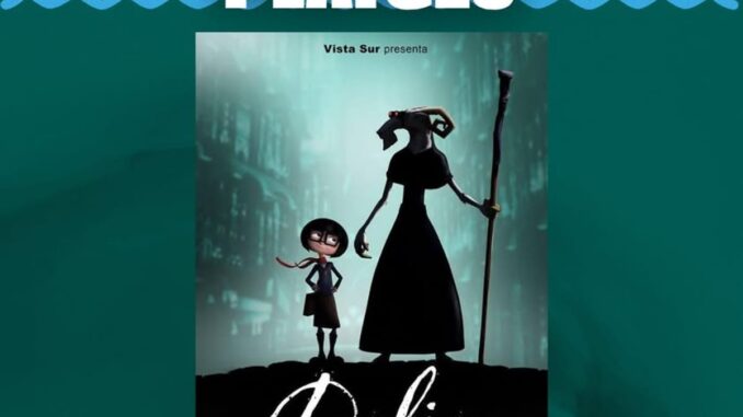 Cine a las Playas llega a Sueca con 'Dalia y el libro rojo' Cartel de 'Dalia y el libro rojo' para Cine a las Playas en Sueca, presentado por Vista Sur y la Diputación de Valencia