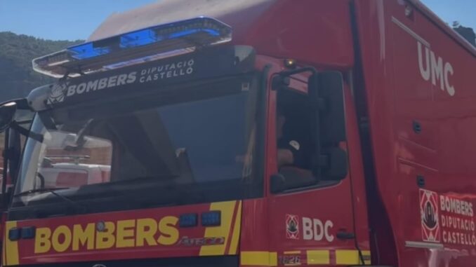 La Diputación de Castellón actualiza la situación del incendio forestal de Segorbe Actualización del incendio forestal de Segorbe con participación de Bombers y UMC de la Diputación de Castellón