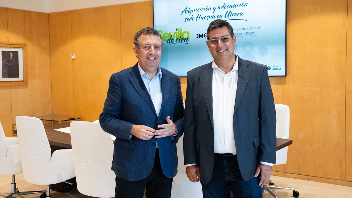 Proyecto de nueva sede del Huesna en Utrera financiado por el Plan Sevilla de Cien