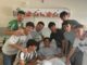 Visita de apoyo del equipo de Navalcarnero a Nacho Carrillo acompañado de cuerpo técnico y directiva