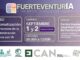 Cartel promocional del curso 'Fuerteventura: inteligencia artificial para todos' con información sobre automatización de procesos en administración pública