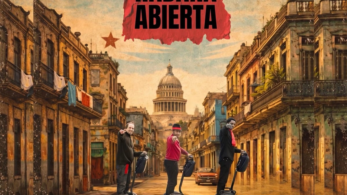 Cartel del concierto Habana Abierta en CubaCultura 2026, con los cinco músicos cubanos que actúan en Trigueros el 22 de agosto