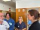 Profesionales sanitarios en un pasillo del centro médico de INGESA en Ceuta