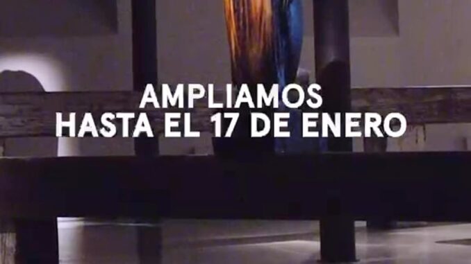 La exposición de Jaume Plensa en la Cárcel Vieja se extiende hasta enero de 2027 Cartel de ampliación de la exposición 'Materia interior' de Jaume Plensa en la Cárcel Vieja de Murcia hasta el 17 de enero de 2027