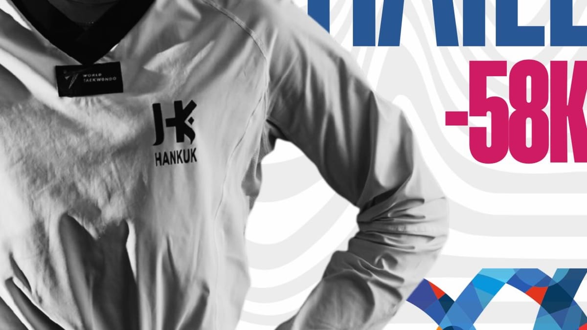 Jesús Fraile, atleta de San Sebastián de los Reyes, en los Juegos del Mediterráneo Taranto 2024 en la categoría -58 kilos