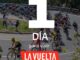 Cartel promocional de La Vuelta ciclista en Castellón, anunciando un día de competición en la provincia