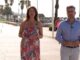 Vista del paseo marítimo de Pedregalejo durante las obras de renovación en Málaga