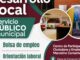 Cartel informativo de la Oficina de Desarrollo Local de San Fernando de Henares con información sobre servicios de empleo, orientación laboral y formación