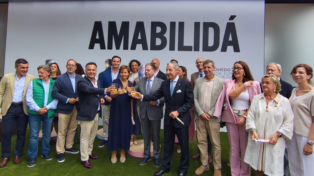 Stand de Oviedo en la FIDMA 2026 con la candidatura a Ciudad Europea de la Cultura 2031