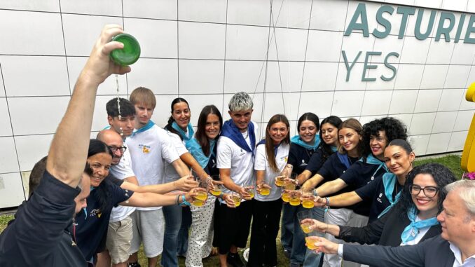 El pabellón del Principado en Fidma bate récord con más de 150.000 visitantes Visitantes en el pabellón del Principado dedicado a los 45 años de autonomía asturiana en Fidma