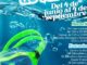 Cartel informativo de la piscina municipal de verano de Navalcarnero con horarios y tarifas de entrada