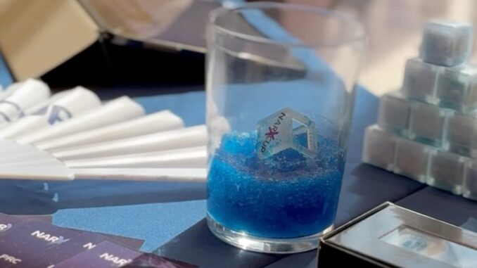 Cubito antidroga de Narx Cup Official para protección de bebidas en conciertos de Fiestas Consolación Pozuelo