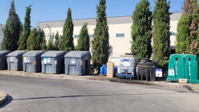 El Punto Limpio de Ciempozuelos cierra el sábado 15 de agosto por festividad Contenedores de residuos y reciclaje en el Punto Limpio de Ciempozuelos