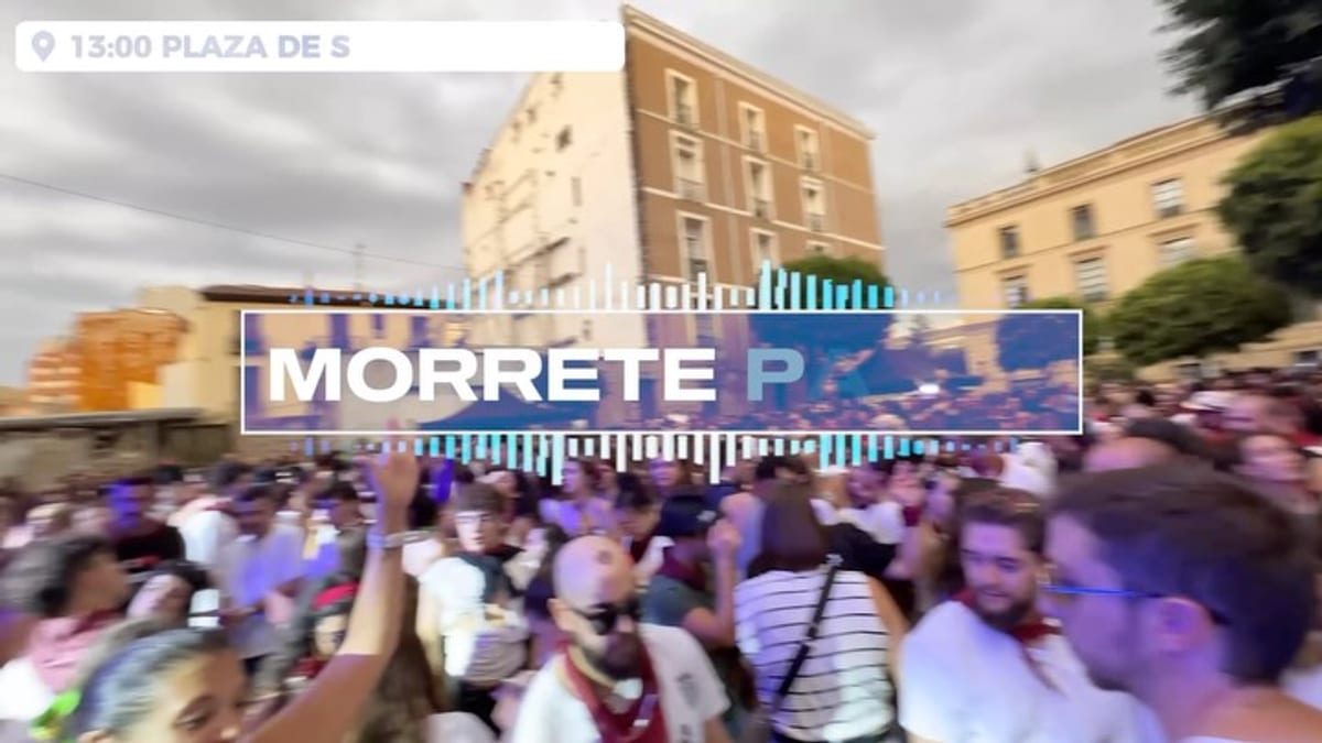 Cartel promocional de San Mateo 2026 en Logroño con programación musical del chupinazo