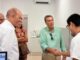 Profesionales sanitarios en el consultorio de El Perellonet durante el refuerzo estival