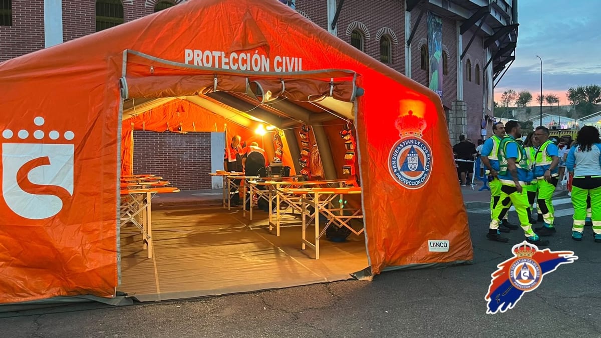 Encierro nocturno en las calles de San Sebastián de los Reyes durante las Fiestas 2026