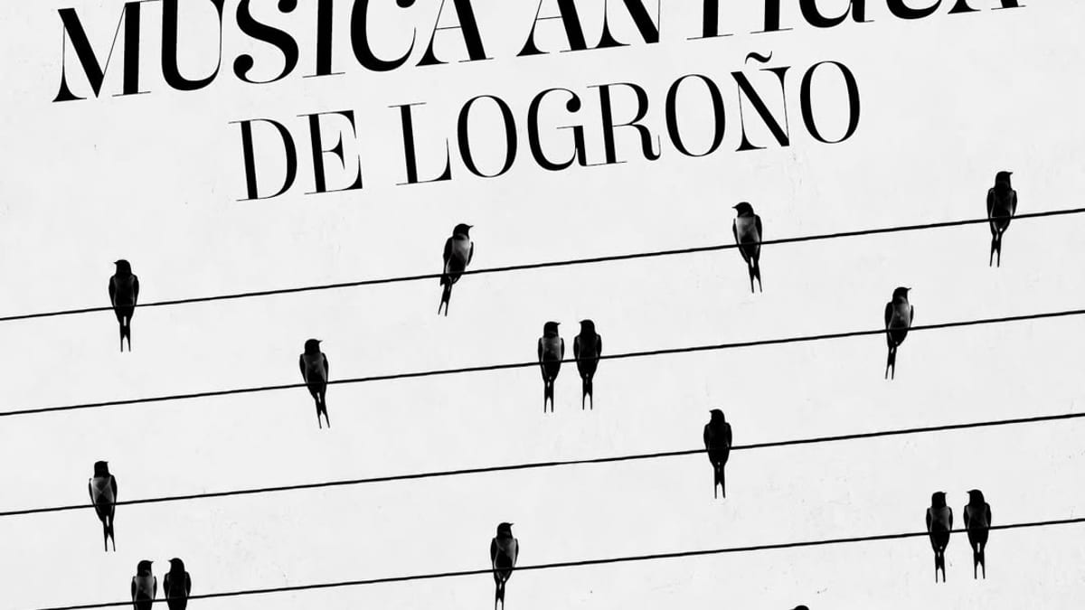 Cartel de la 28 Semana de Música Antigua de Logroño, septiembre 2026, con logo de Cultural Rioja
