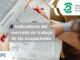 Cartel del Servicio Público de Empleo Estatal sobre indicadores del mercado de trabajo de las ocupaciones del Observatorio de Ocupaciones