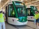 Tranvía de Jaén en fase de pruebas y formación de conductores