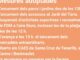 Cartel informativo del Ayuntamiento de Valencia con las medidas adoptadas ante alerta naranja por tormentas del 20 de agosto