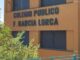 Entrada del colegio público Federico García Lorca en Alcobendas, preparado para la vuelta al cole