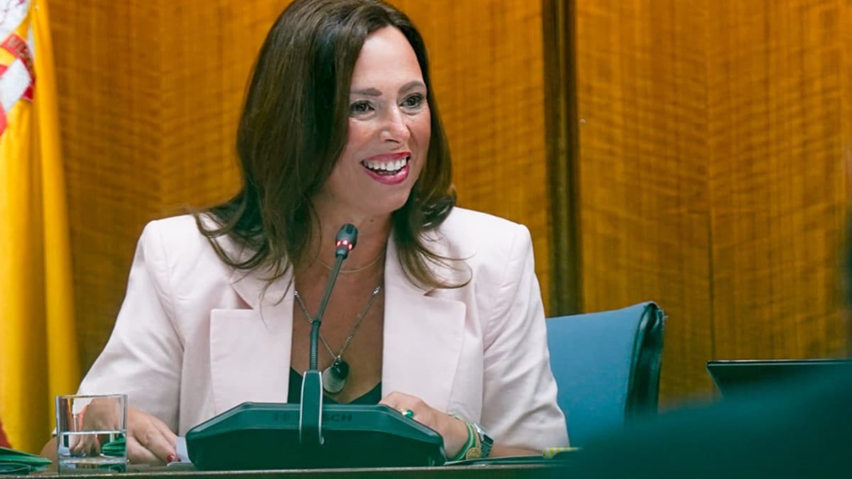 Rocío Díaz, consejera de Vivienda, Juventud y Ordenación del Territorio de la Junta de Andalucía, en acto oficial