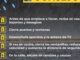 Cartel informativo del 112 Región de Murcia con consejos de seguridad ante lluvias y tormentas: revisar desagües, cerrar puertas, desenchufar aparatos, reducir velocidad en coche, alejarse de ramblas y no cruzar zonas encharcadas