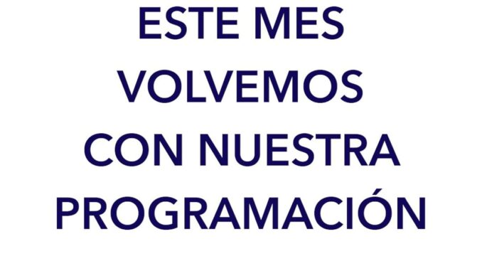 El Centro Cultural MVA reabre su programación en septiembre Cartel anunciador del regreso de la programación del Centro Cultural María Victoria Atencia en septiembre con el logo de la Diputación Provincial de Málaga