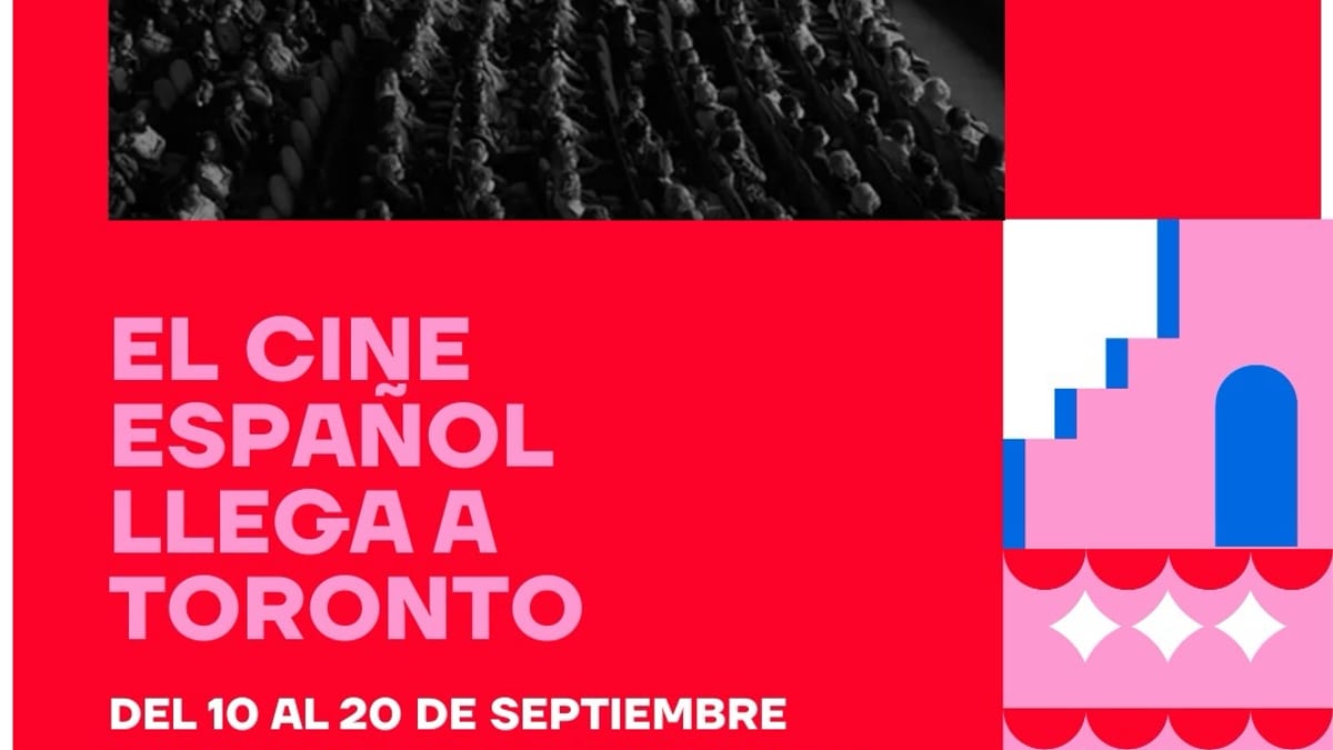 Cartel promocional del cine español en el Toronto International Film Festival 2025