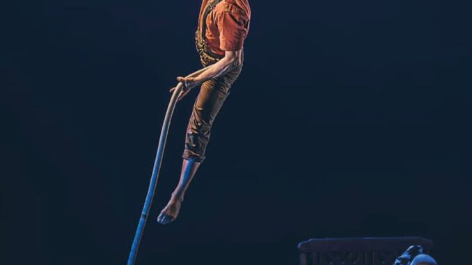 Circo a Escena llena Murcia de funciones circenses en sala y calle Cartel de Circo a Escena en Murcia con información de las cuatro funciones programadas entre septiembre y noviembre
