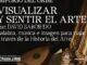 Cartel del evento 'Visualizar y sentir el arte' con David Saborido en la Fundación Cajasol de Cádiz