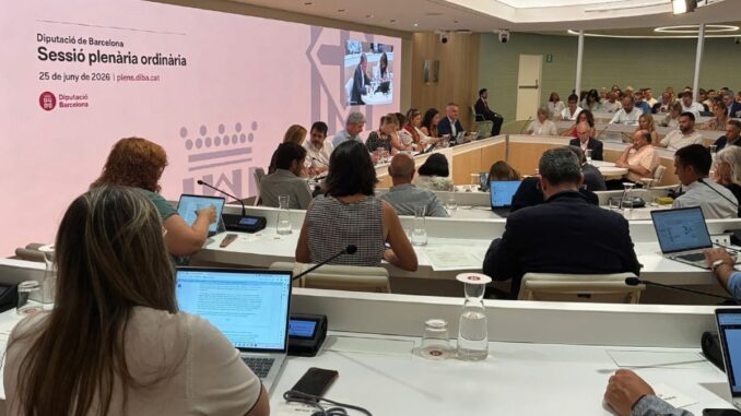 Diputació de Barcelona celebra el Ple ordinari de setembre Sessió plenària ordinària de la Diputació de Barcelona
