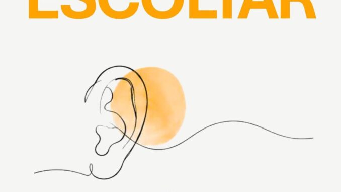 Diputación de Castellón conmemora el Día de Prevención del Suicidio Cartel de la Diputación de Castellón para el Día Mundial de Prevención del Suicidio, con los mensajes 'Escuchar', 'Acompañar' y la fecha 10 de septiembre