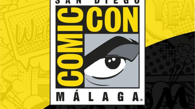San Diego Comic Con Málaga. Cartel promocional de la Diputación Provincial de Málaga