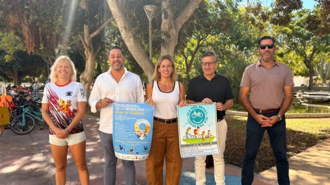 Eivissa celebra el Día de la Movilidad con talleres, exhibiciones y un circuito urbano Cartel del Día de la Movilidad de Eivissa 2026 con información de la jornada de actividades familiares