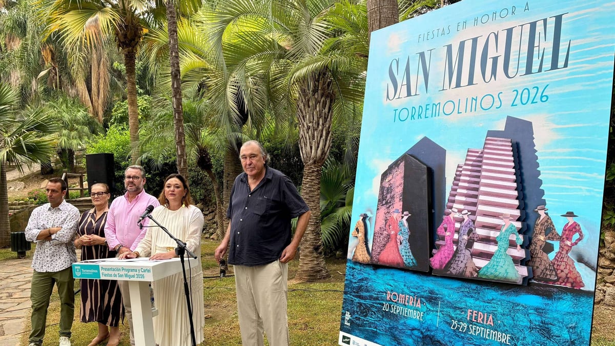 Cartel oficial de las Fiestas en Honor a San Miguel de Torremolinos 2026