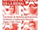 Cartel de la participación de España en la 28.ª Bienal Internacional do Livro de São Paulo con autores españoles contemporáneos
