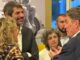 Ministro de Cultura de España Ernesto Urtasun en inauguración de exposición fotográfica en Bienal del Libro São Paulo