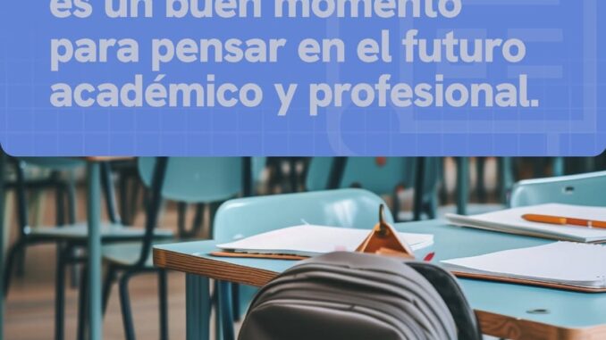 Septiembre, momento clave para orientarse hacia la Formación Profesional Cartel del Ministerio de Educación sobre formación profesional en septiembre con referencia a plataformas TodoFP