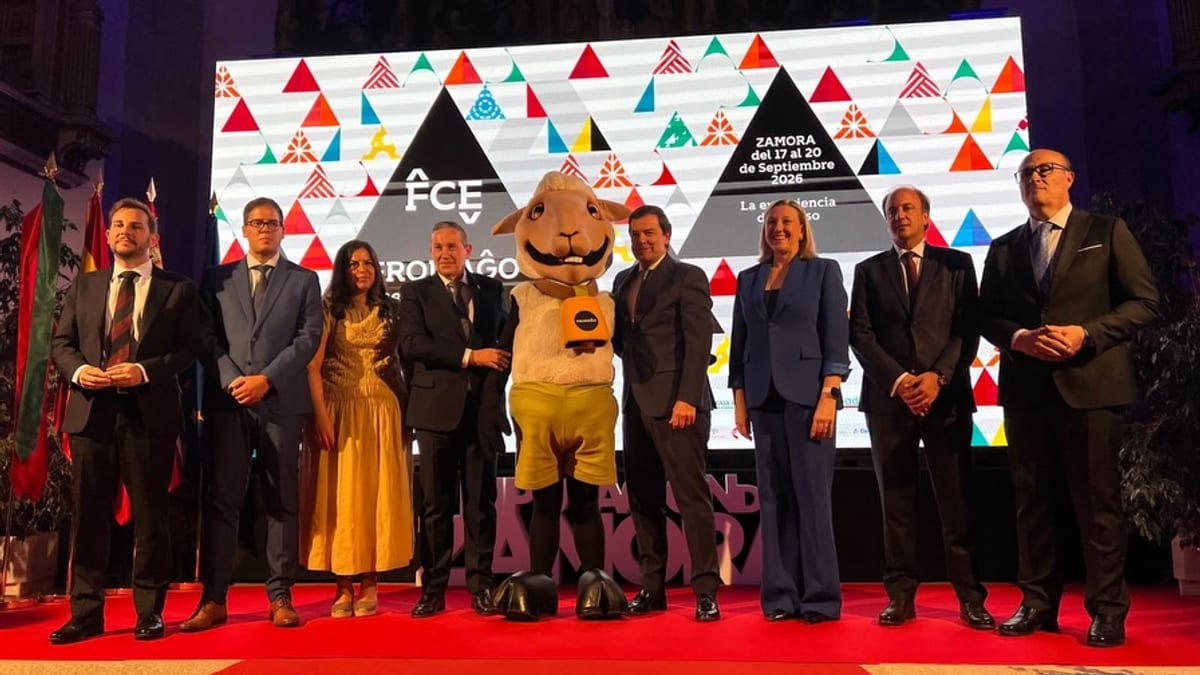 Inauguración de FROMAGO 2026 en el Palacio de la Encarnación de Zamora con presencia de autoridades y expositores