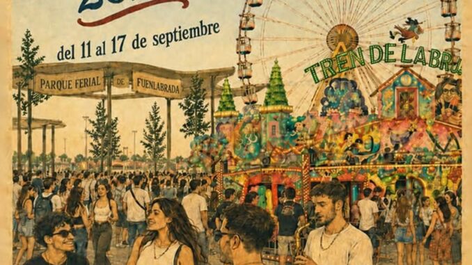 Portada de la Revista Ciudad Viva con la programación de las Fiestas Patronales de Fuenlabrada