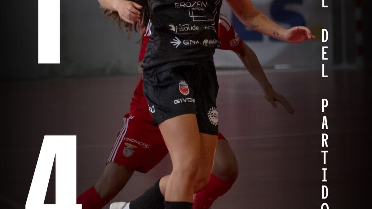 Marcador final del partido Rodiles 1-4 Futsi Atlético Navalcarnero de Primera División Femenina de fútbol sala Iberdrola