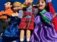Cartel promocional de Gorgorito enfrentándose a la Bruja Ciriaca en el Parque Chiribitas de Logroño
