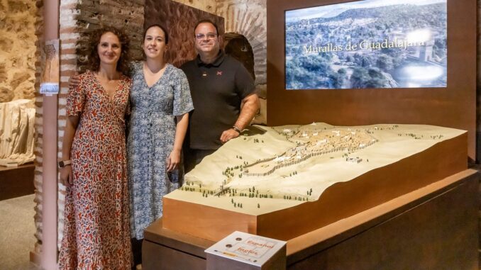 Guadalajara digitaliza sus torreones medievales con 3D e IA Murallas medievales de Guadalajara con los Torreones de Álvar Fáñez y del Alamín